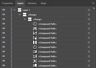 Layers in Illustrator